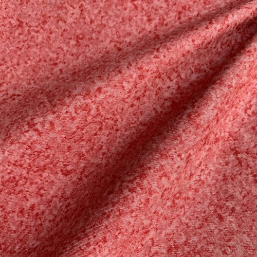 Принтованный красно-розовый хлопок QT/0607 отрез 10:110 см
