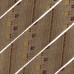 Косая бейка из Японского фактурного хлопка коричневый бордовый темно-желтый ширина 4 см