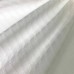 Батист белый Мерешко с полосами и набивной точкой размер отреза 100:140 см