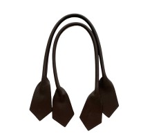 Ручки для сумки темно-коричневые 53 см