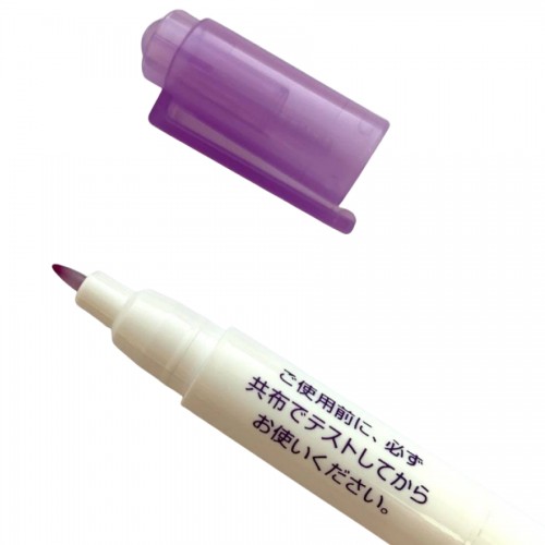 Маркер фиолетовый двухсторонний Японской фирмы Clover
