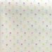 Японский бежевый принтованный хлопок 10:110 см, мелкий рисунок Горошек 0.4 мм, плотность ткани 120 гр/м