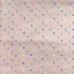 Японский розовый принтованный хлопок 10:110 см, мелкий рисунок Горошек 0.4 мм, плотность ткани 120 гр/м