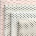 Набор четырех отрезов японского принтованного хлопка 50:55 см, мелкий рисунок Горошек 0.05 мм, плотность ткани 120 гр/м