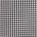 Японский белый принтованный хлопок 10:110 см, мелкий рисунок серая Клетка 0.3 мм, плетение разреженное плотность ткани 110 гр/м