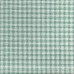 Японский белый принтованный хлопок 10:110 см, мелкий рисунок мятная Клетка 0.3 мм, плетение разреженное плотность ткани 110 гр/м