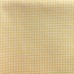 Японский белый принтованный хлопок 10:110 см, мелкий рисунок желтая Клетка 0.3 мм, плетение разреженное плотность ткани 110 гр/м
