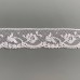 Французское хлопковое кружево Валансьен белое 20 мм, длина 1 метр, артикул 14-4
