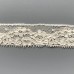 Французское хлопковое кружево Валансьен экрю 18 мм, длина 1 метр, артикул 8-8