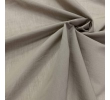 Хлопковая ткань серо-коричневая Peserico Co отрез 50:138 см