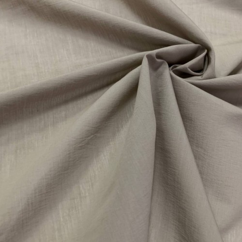 Хлопковая ткань Peserico Co серо-коричневая размер отреза 50:138 см