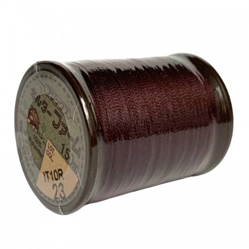 Японские нитки для шитья и стежки Fujix Quilter Farm темно-бордовый