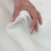 Органди Итальянская тонкая прозрачная хлопковая ткань белая отрез 100:138 см