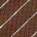 Косая бейка из Японского фактурного хлопка коричневый ширина 4 см