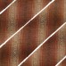 Косая бейка из Японского фактурного хлопка рыже-коричневый/серый ширина 4 см