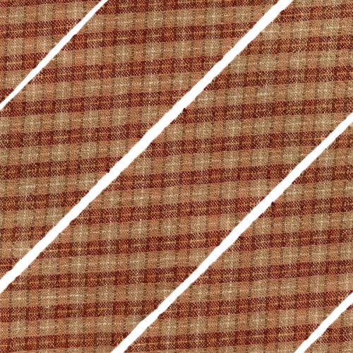 Косая бейка из Японского фактурного хлопка розовый/коричневый/бежевый ширина 4 см
