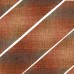 Косая бейка из Японского фактурного хлопка рыже-коричневый/синий ширина 4 см