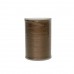 Супер прочные вощеные серо-коричневые нитки толщина 0.40 мм намотка 250 метров
