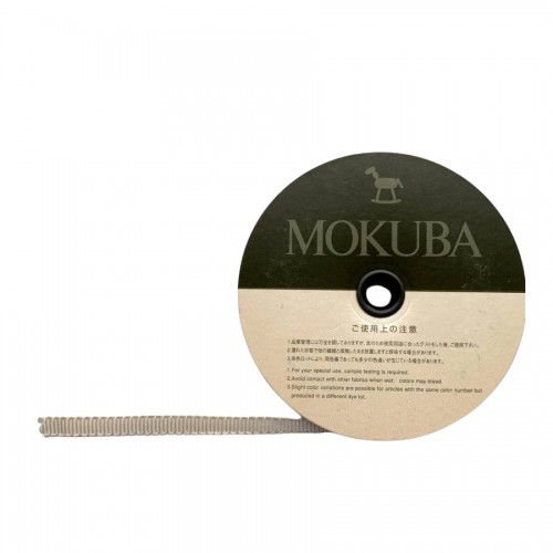 Лента жемчужная репсовая Mokuba 6 мм
