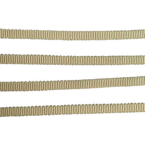 Лента желтая репсовая Mokuba 6 мм