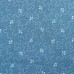 Принтованый хлопок 10 ярко-голубой фирмы Andover размер отреза 50:55 см