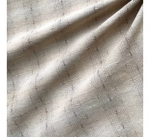 Японский фактурный хлопок #129 бежево-серый/градиент