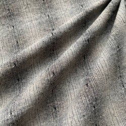 Японский фактурный хлопок #169 серый/градиент