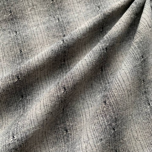 Японский фактурный хлопок 169 серый/градиент размер отреза 35:50 см