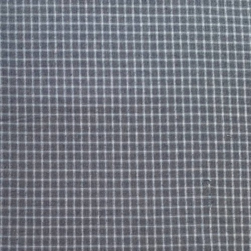 Японский фактурный хлопок 217 синий/серый размер отреза 35:50 см