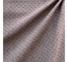 Японский фактурный хлопок #229 серо-коричневый 
