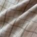 Японский фактурный хлопок 234 серо-коричневый/молочный размер отреза 35:50 см