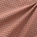 Японский фактурный хлопок 293 красный/розовый/зеленый  размер отреза 35:50 см