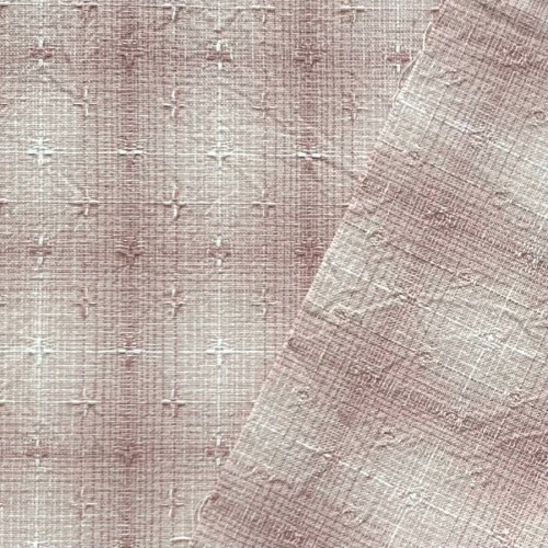 Японский фактурный хлопок 308 светло-розовый размер отреза 50:50 см