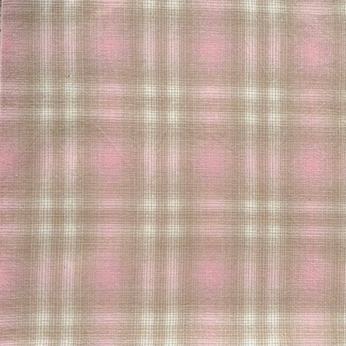 Японский фактурный хлопок 311 розовый/молочный/светло-оливковый/градиент размер отреза 35:50 см