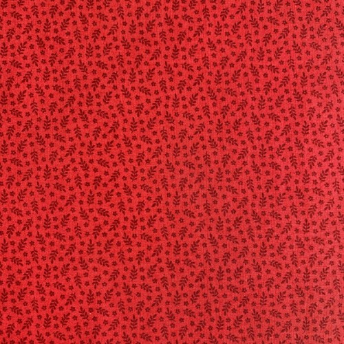 Принтованый хлопок 33 красный Andover размер отреза 100:110 см
