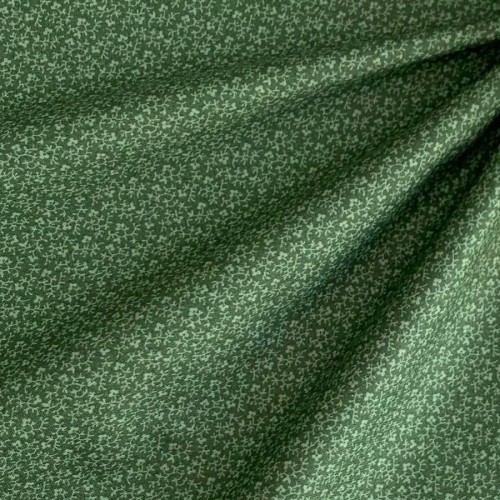 Принтованый хлопок 35 зеленый Andover размер отреза 100:110 см