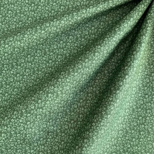 Принтованый хлопок 35 зеленый Andover размер отреза 50:55 см