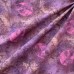 Принтованый хлопок 50 фиолетовый/градиент Daiwabo размер отреза 50:55 см