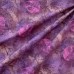 Принтованый хлопок 50 фиолетовый/градиент Daiwabo размер отреза 50:55 см