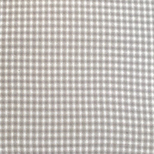 Японский фактурный хлопок 337 светло-серый/молочный размер отреза 50:50 см