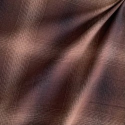 Японский фактурный хлопок #393 коричневый/градиент