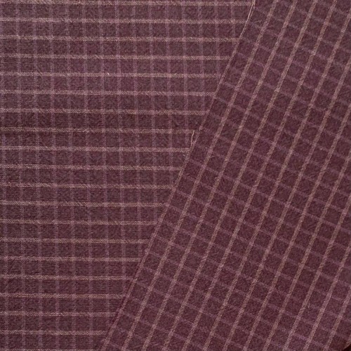 Японский фактурный хлопок 401 бордово-фиолетовый размер отреза 50:50 см