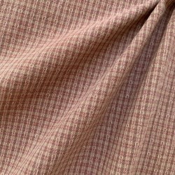 Японский фактурный хлопок #405 светло-коричневый/бордовый/песочный 