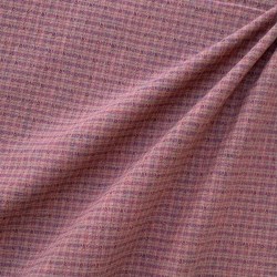 Японский фактурный хлопок #407 фиолетовый/бордовый/кирпичный 