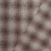 Японский фактурный хлопок 416 коричневый/серый/градиент размер отреза 35:50 см