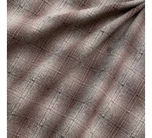 Японский фактурный хлопок #416 коричневый/серый/градиент