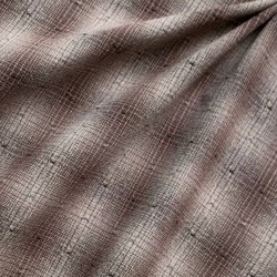 Японский фактурный хлопок #416 коричневый/серый/градиент