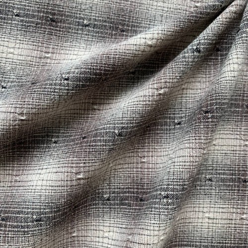 Японский фактурный хлопок 417 серый/градиент размер отреза 35:50 см