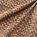 Японский фактурный хлопок 422 коричневый размер отреза 35:50 см