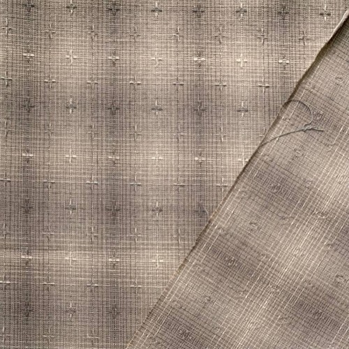 Японский фактурный хлопок 426 серый/градиент размер отреза 35:50 см